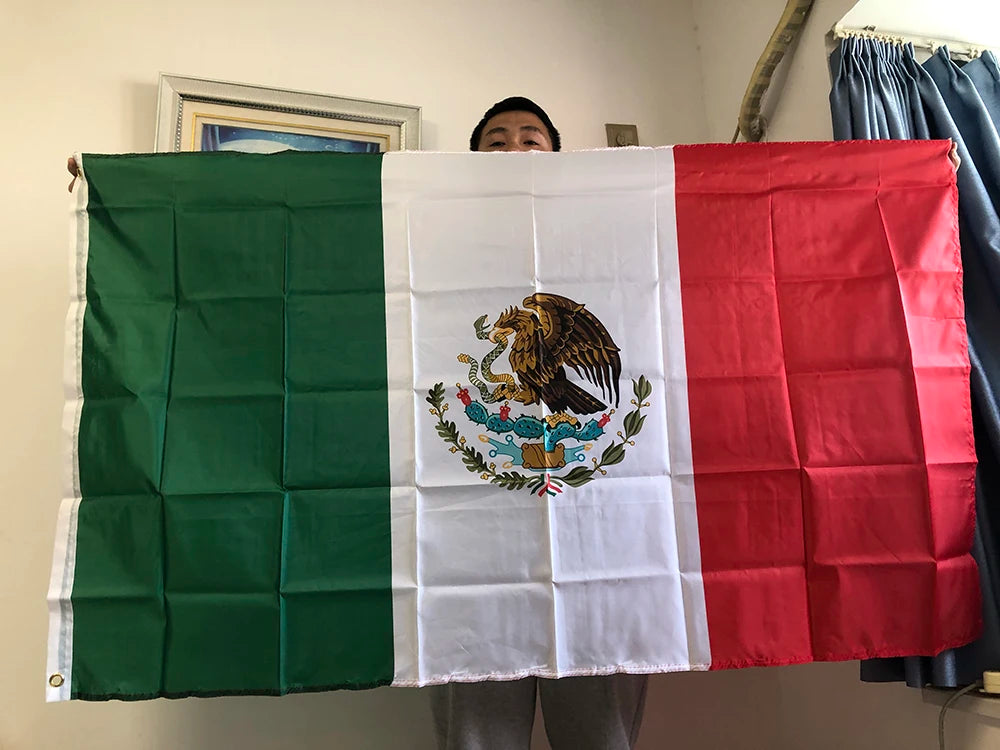 Mexico National 90X150cm or 60X90cm polyester Flag