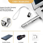 USB Rechargeable Laser Pointer with 3 Modes and 5 Patterns