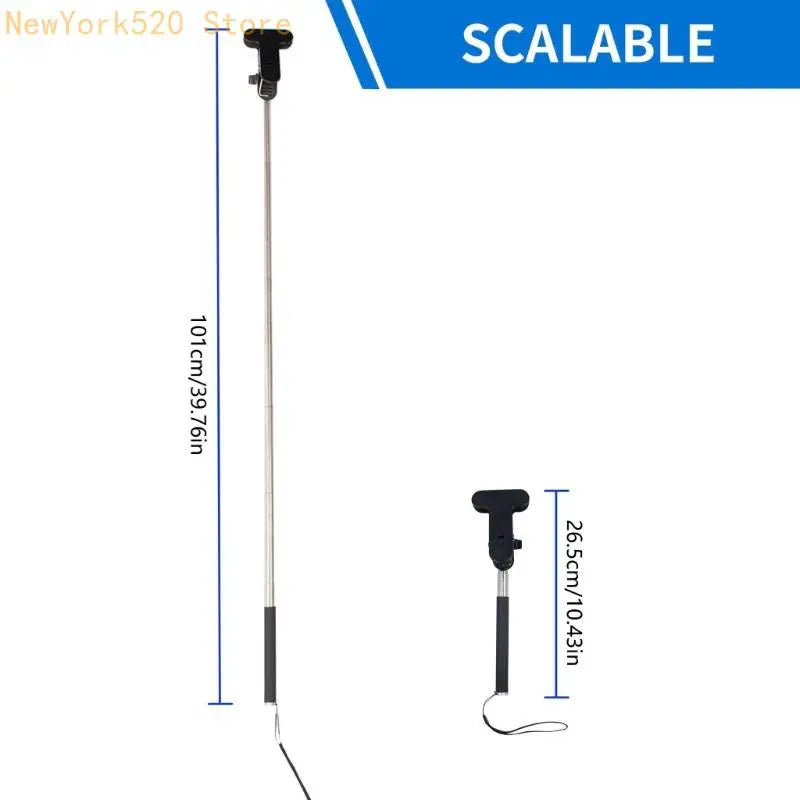 N84C Extendable Sign Poles Sign Stake For Parades And Promotional Activities