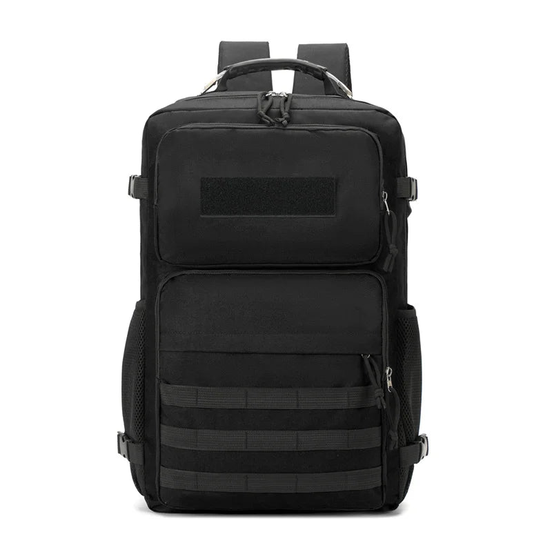 25L Molle Day pack with 3 Compartments and 2 Water Bottle Pockets