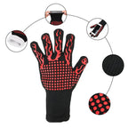 Flame Retardant, Non-slip, Fireproof, Extreme Heat Resistant Gloves