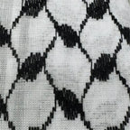 Classical Black and White Keffiyeh/Shemagh Scarf for Men and Women