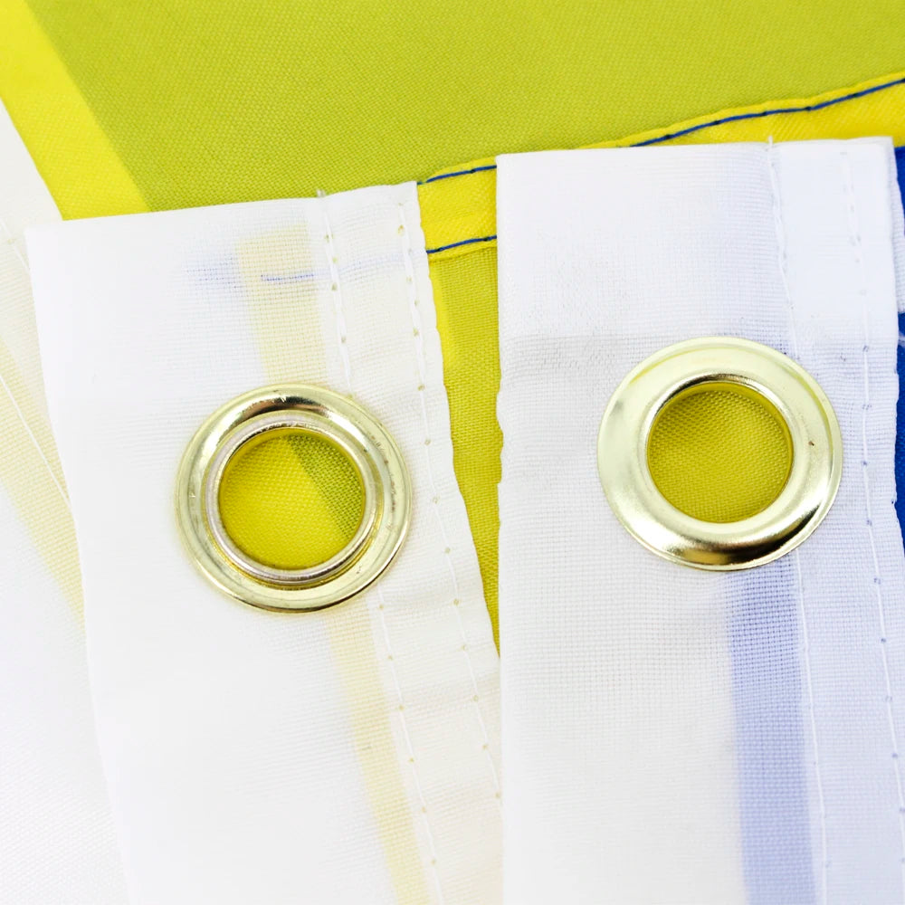 90x150cm Polyester Ukraine Flag