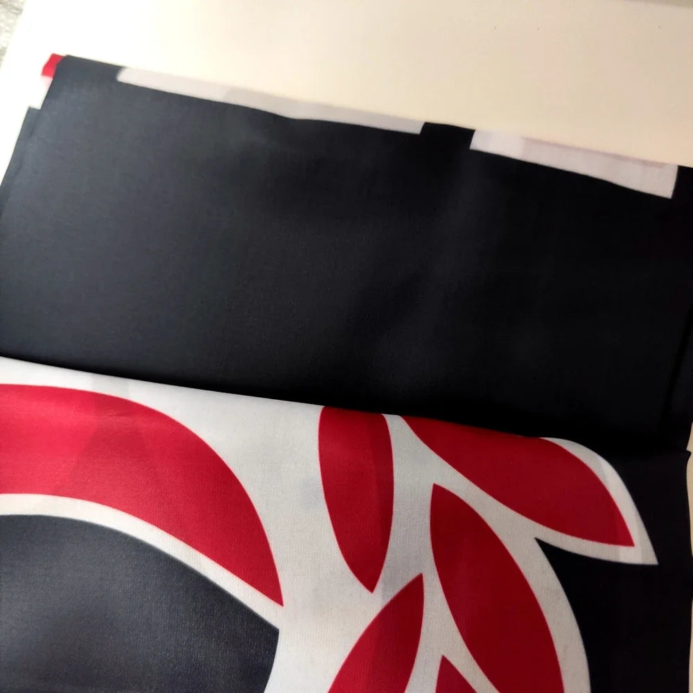90x150cm Antifascist Flag, Protest Banner for Outdoor/Indoor Use, Waterproof Polyester with Metal Grommets
