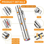 USB Rechargeable Laser Pointer with 3 Modes and 5 Patterns